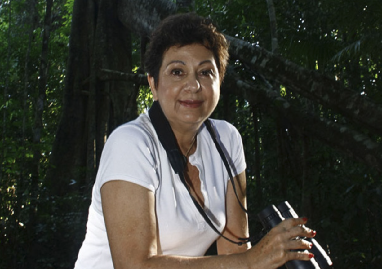 Vitória da Riva, creator of the Cristalino Reserve, is featured on the BBC